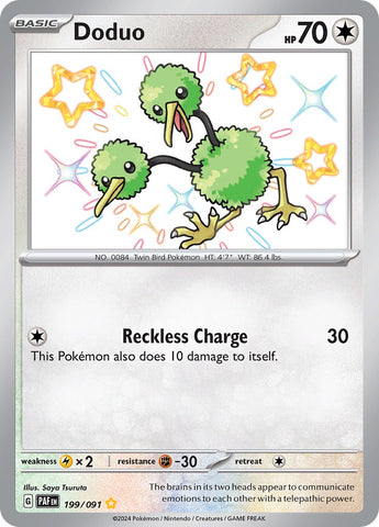 Doduo (199/091) [Scarlet &amp; Violet: Paldean Fates] 