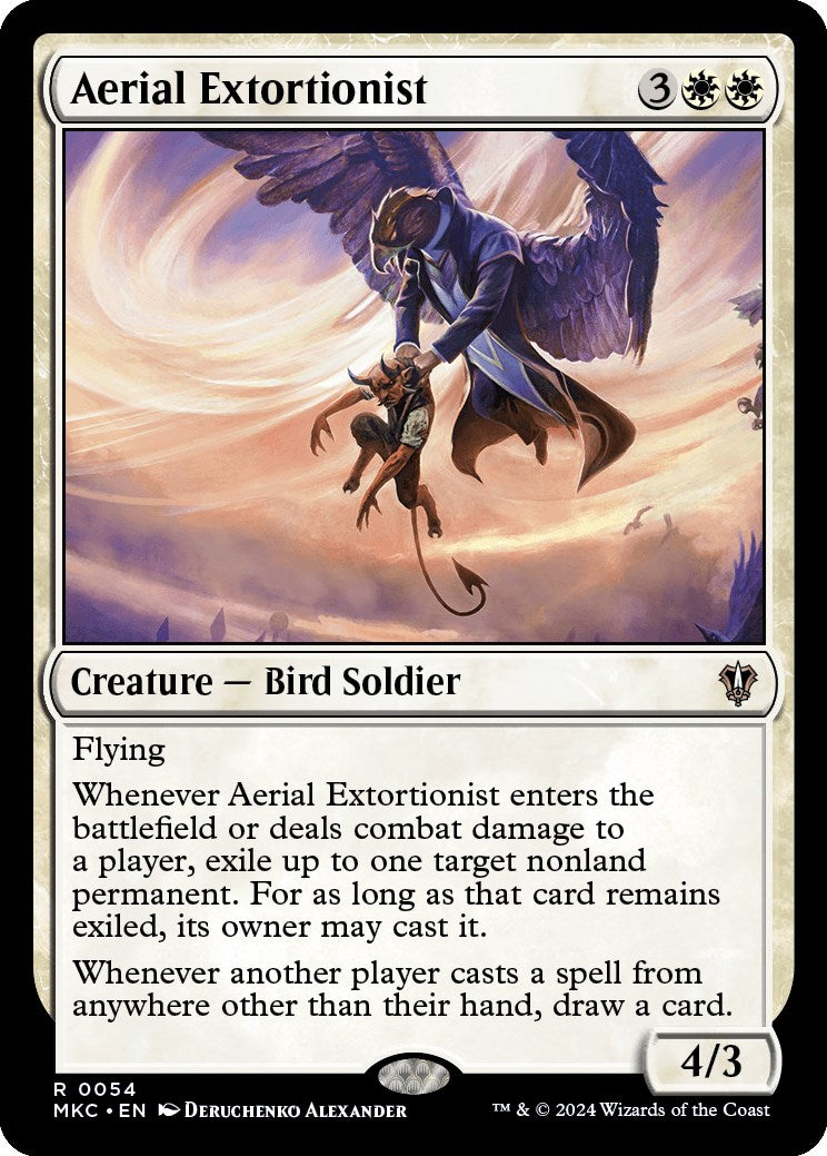 Aerial Extortionist [Murders at Karlov Manor Commander] 
