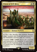 Priest of Fell Rites [FINAL FANTASY Commander] 