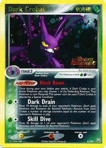 Dark Crobat (3/109) (Stamped) [EX: Team Rocket Returns] 