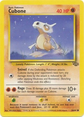 Cubone (50/64) [Jungle Unlimited] 