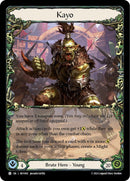 Kayo // Rhinar [HVY002 // HVY004] (Heavy Hitters) 