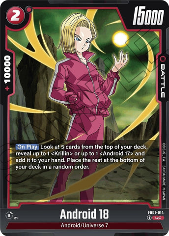 Android 18 (FB01-014) [Awakened Pulse] 