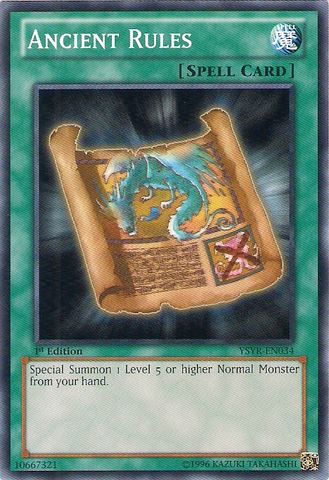 Ancient Rules [YSYR-EN034] Common 