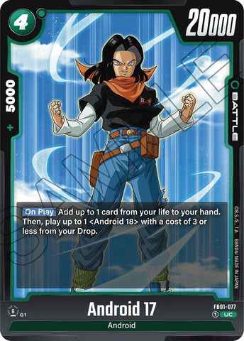 Android 17 (FB01-077) [Awakened Pulse] 