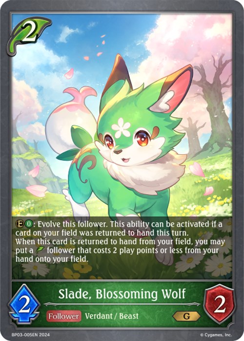 Slade, Blossoming Wolf (BP03-005EN) [Flame of Laevateinn]