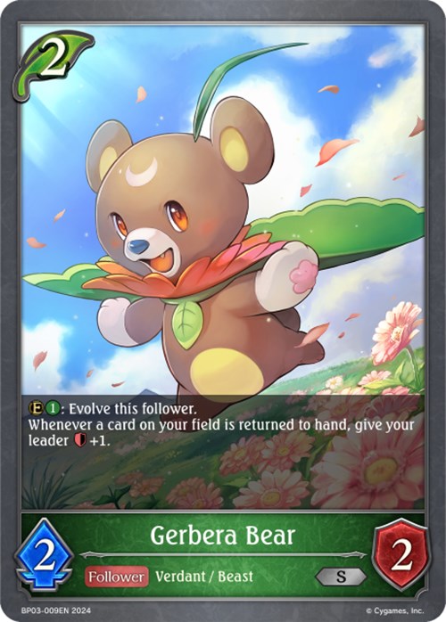 Gerbera Bear (BP03-009EN) [Flame of Laevateinn]