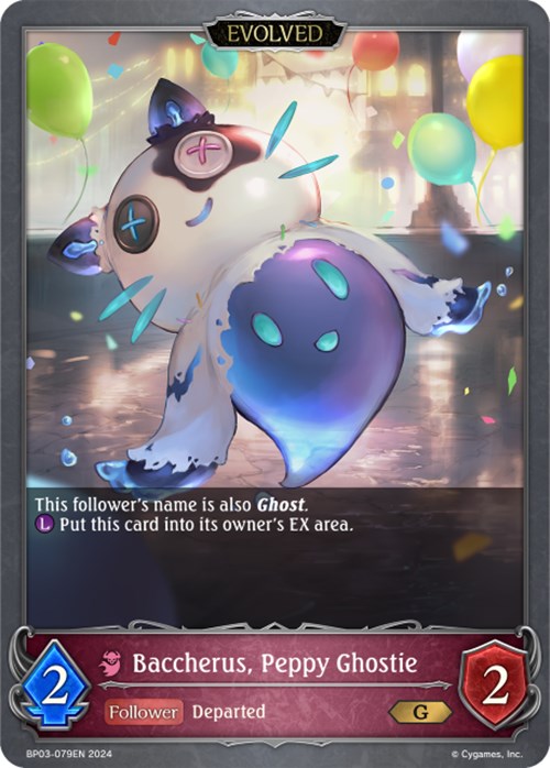 Baccherus, Peppy Ghostie (BP03-079EN) [Flame of Laevateinn]