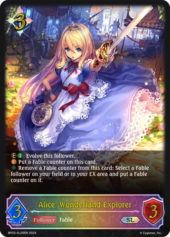 Alice, Wonderland Explorer (BP03-SL20EN) [Flame of Laevateinn] 