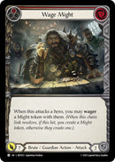 Wage Might (Red) [BET013] (Heavy Hitters Betsy Blitz Deck) 