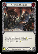 Command Respect (Blue) [BET019] (Heavy Hitters Betsy Blitz Deck) 