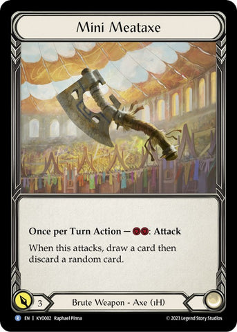 Mini Meataxe [KYO002] (Heavy Hitters Kayo Blitz Deck) 