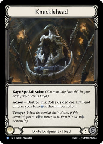 Knucklehead [KYO003] (Heavy Hitters Kayo Blitz Deck) 