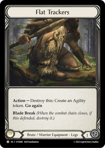 Flat Trackers [KYO006] (Heavy Hitters Kayo Blitz Deck) 