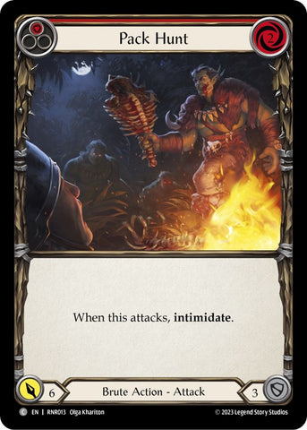 Pack Hunt (Red) [RNR013] (Rhinar Hero Deck) 