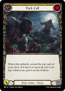 Pack Call (Yellow) [RNR019] (Rhinar Hero Deck) 