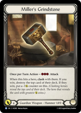 Miller's Grindstone [VIC002] (Heavy Hitters Victor Blitz Deck) 