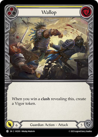 Wallop (Yellow) [VIC019] (Heavy Hitters Victor Blitz Deck) 