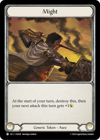Might [VIC028] (Heavy Hitters Victor Blitz Deck) 