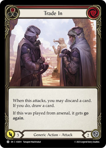 Trade In (Red) [KSI011] (Heavy Hitters Kassai Blitz Deck) 