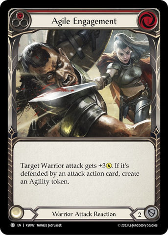 Agile Engagement (Red) [KSI012] (Heavy Hitters Kassai Blitz Deck) 