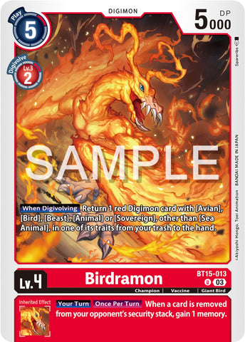 Birdramon [BT15-013] [Exceeded Apocalypse] 