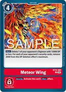 Meteor Wing [BT15-089] [Exceeded Apocalypse] 