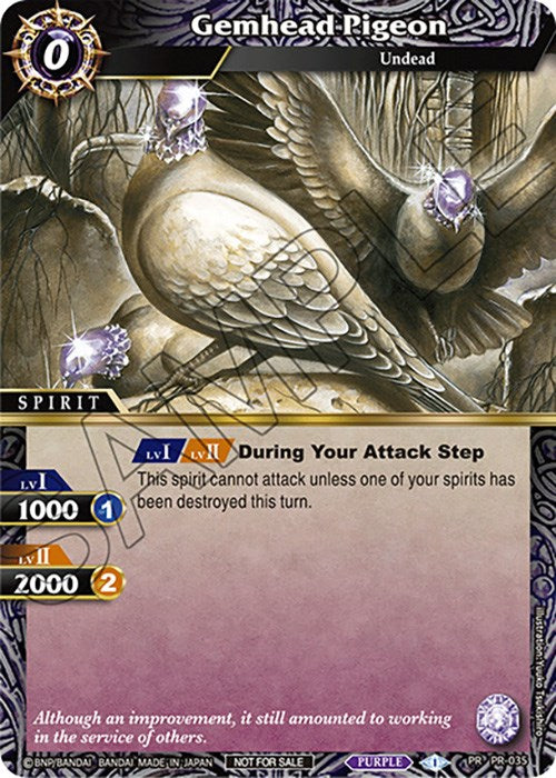 Gemhead Pigeon (Tournament Pack Vol. 4) (PR-035) [Launch &amp; Event Promos] 