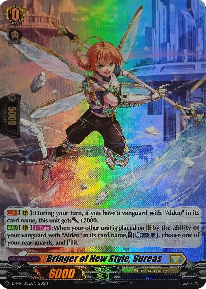 Bringer of New Style, Sureas (Foil) (D-PR/335EN) [D Promo Cards]