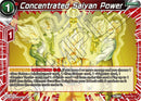 Concentrated Saiyan Power (BT24-007) [Beyond Generations] 