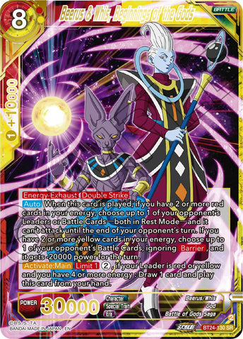 Beerus &amp; Whis, Beginnings of Gods (BT24-130) [Beyond Generations] 