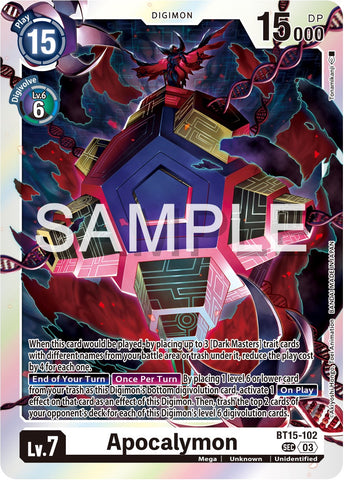 Apocalymon [BT15-102] [Exceeded Apocalypse] 