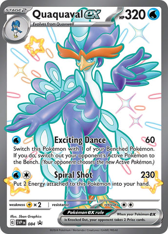 Quaquaval ex (084) (Jumbo Card) [Scarlet &amp; Violet: Black Star Promos] 