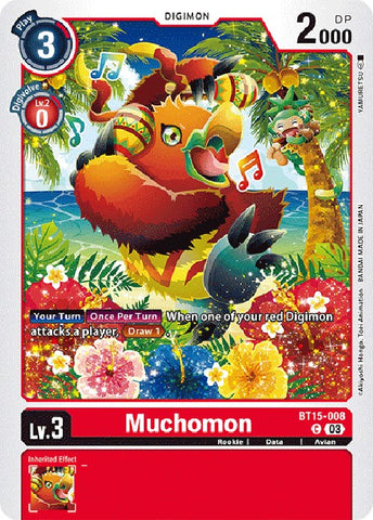 Muchomon [BT15-008] [Exceeded Apocalypse] 