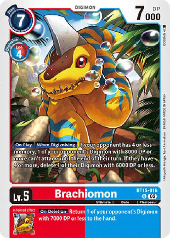 Brachiomon [BT15-016] [Exceeded Apocalypse] 