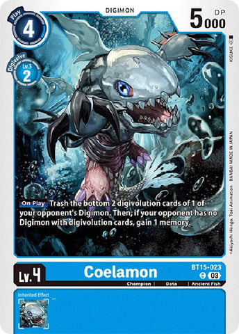 Coelamon [BT15-023] [Exceeded Apocalypse] 