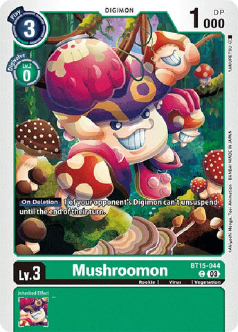 Mushroomon [BT15-044] [Exceeded Apocalypse] 