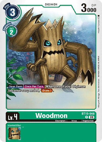 Woodmon [BT15-046] [Exceeded Apocalypse] 
