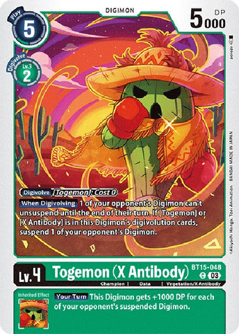 Togemon [BT15-048] (X Antibody) [Exceed Apocalypse] 