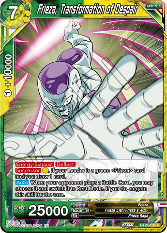 Frieza, Transformation of Despair (BT24-135) [Beyond Generations] 