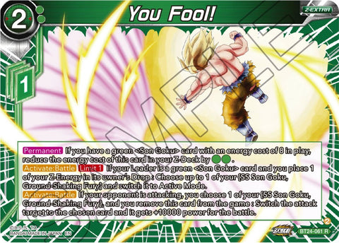 You Fool! (BT24-061) [Beyond Generations] 