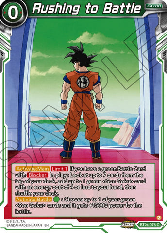 Rushing to Battle (BT24-076) [Beyond Generations] 