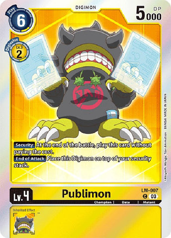 Publimon [LM-007] (English Exclusive) [Exceed Apocalypse] 