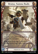 Brutus, Summa Rudis [JDG024] (Promo) Cold Foil 