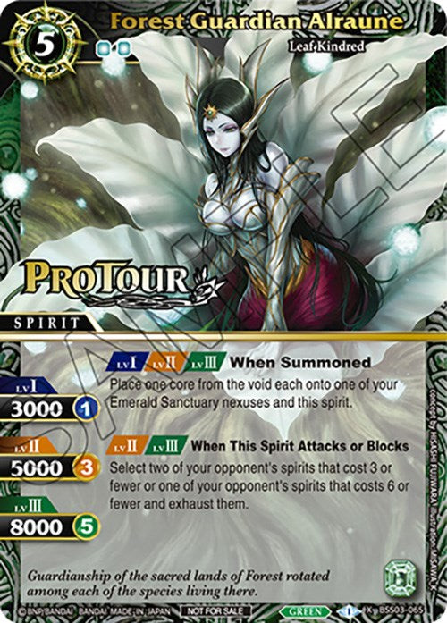 Forest Guardian Alraune (X Rare Special Pack Vol. 3) (BSS03-065) [Battle Spirits Saga Promo Cards]