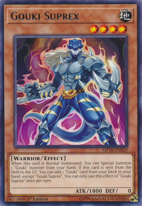 Gouki Suprex [MP18-EN039] Rare 