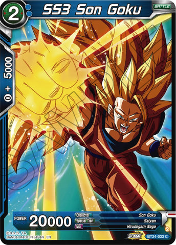 SS3 Son Goku (BT24-033) [Beyond Generations] 