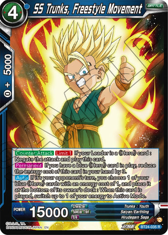SS Trunks, Freestyle Movement (BT24-035) [Beyond Generations] 