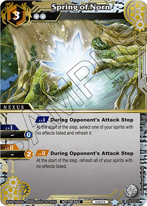 Spring of Norn (Finalist Card Set Vol. 4) (ST03-012) [Launch & Event Promos]