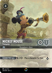 Mickey Mouse -Trumpeter (Enchanted) (220/204) [Into the Inklands]